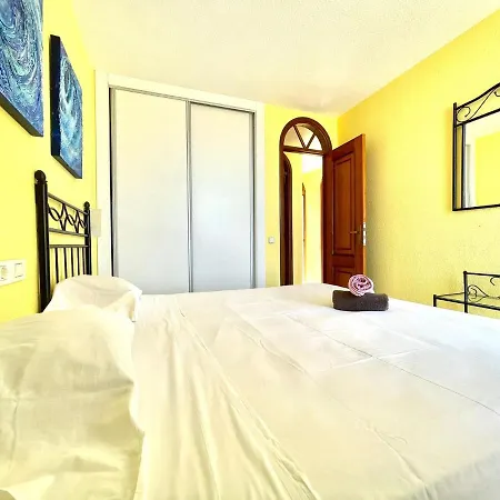 Cozy One Bedroom Apartment, Wifi,Ocean View,Tenerife Apartamento *